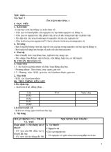 Giáo án Ôn tập chương 1 - Môn hóa 10